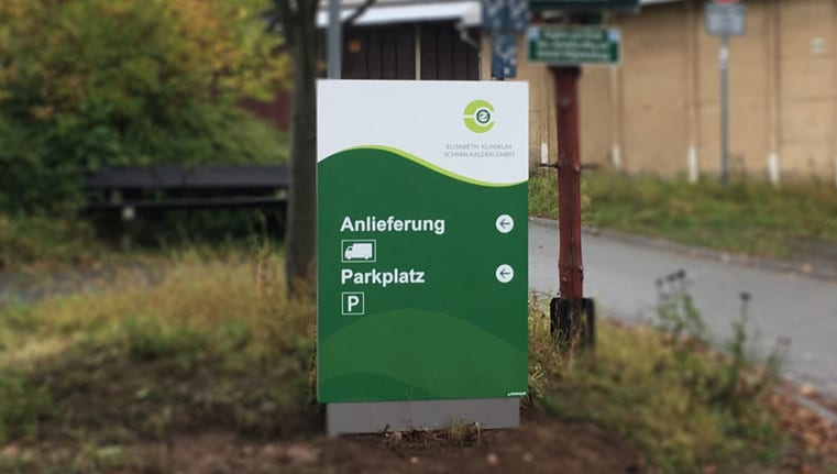Elisabeth Klinikum Schmalkalden Monolith exterior Zielinfo header